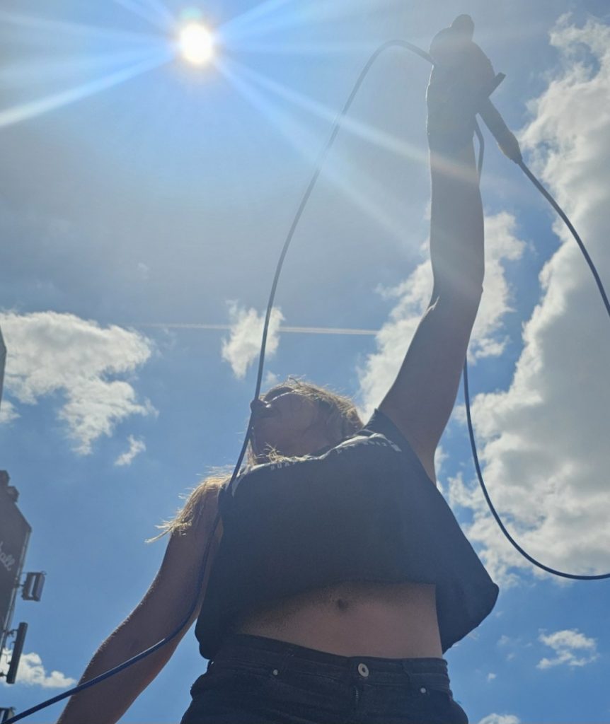 Live music photography by Marty Hikes capturing the energy of a festival stage